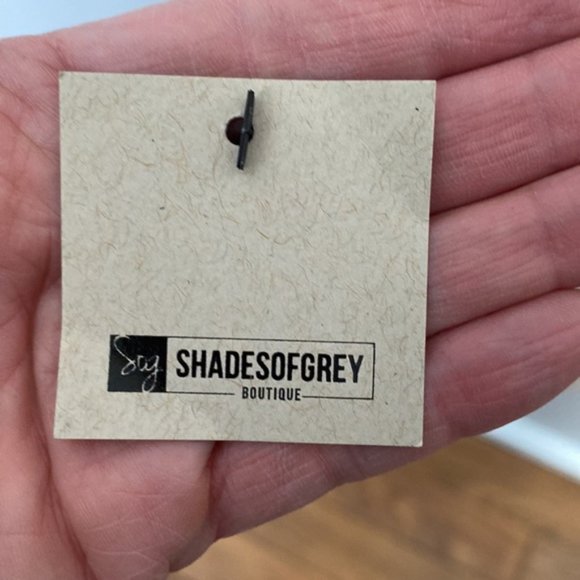 Shades of Neutral Soft Tone Acrylic Scarf - Picture 5 of 6